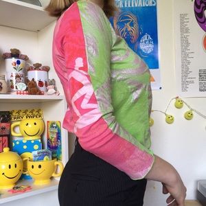 Custo Barcelona Glitter Top Tropical Pink